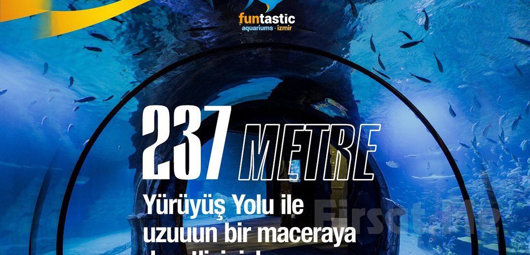 İzmir’in İlk ve Tek Akvaryumu, Westpark ’Funtastic Aquariums İzmir’ Giriş Bileti