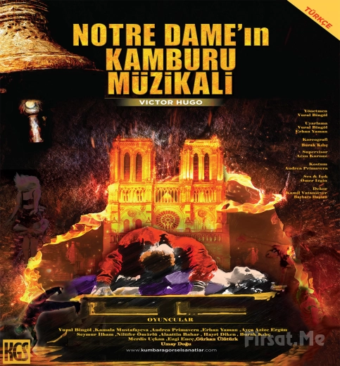 Ünlü Klasik Eser ’Notre Dame’ın Kamburu - Quasimodo’ Müzikal Bileti