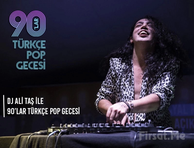 Kadıköy Sahne'de 'DJ Ali Taş ile 90'lar Pop Gecesi' konser Bileti
