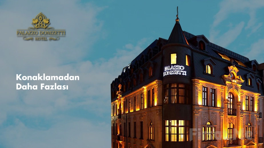 Accommodation Privilege for 2 People at Beyoğlu Palazzo Donizetti Hotel with its Magnificent Architecture