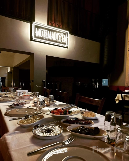 Dinner Menus with Live Music at Beşiktaş Ortaköy Mütemadiyen Restaurant