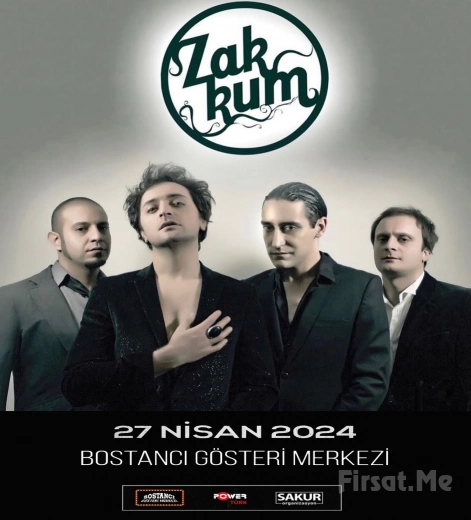 'Zakkum' Concert Ticket at Bostancı Performance Center on April 27