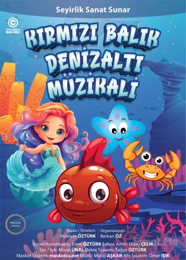 'Red Fish Submarine Musical' Children's Theater Play Ticket