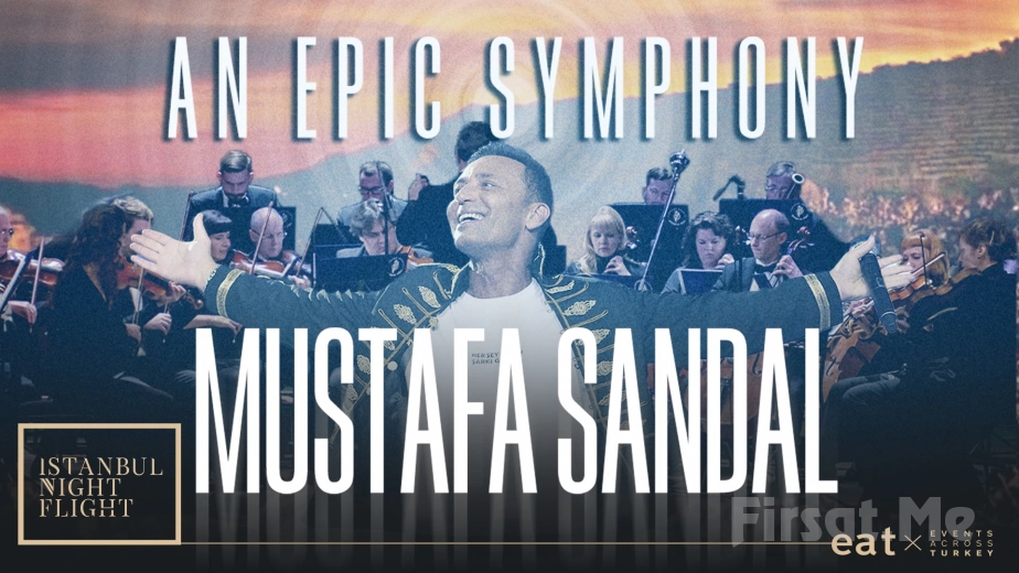 'An Epic Symphony - Mustafa Sandal' Concert Tickets at Bursa Kültürpark Open Air Theatre on August 2nd Starting from 522 TL Instead of 1100 TL