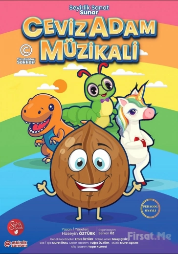 ’Ceviz Adam Müzikali’ Çocuk Tiyatrosu Oyunu Bileti