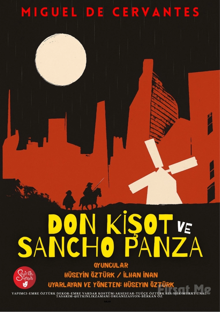 ’Don Kişot ve Sancho Panza’ Tiyatro Oyunu Bileti