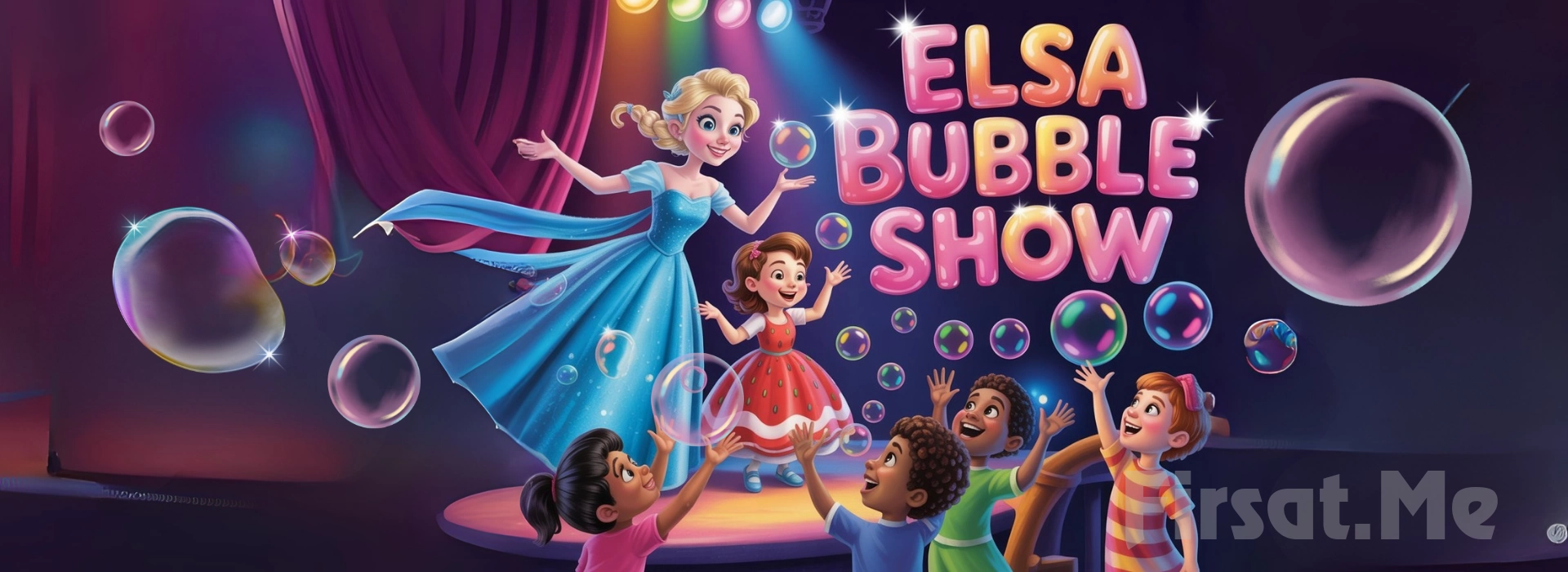 ’Elsa Bubble Show’ Çocuk Tiyatro Oyunu Bileti