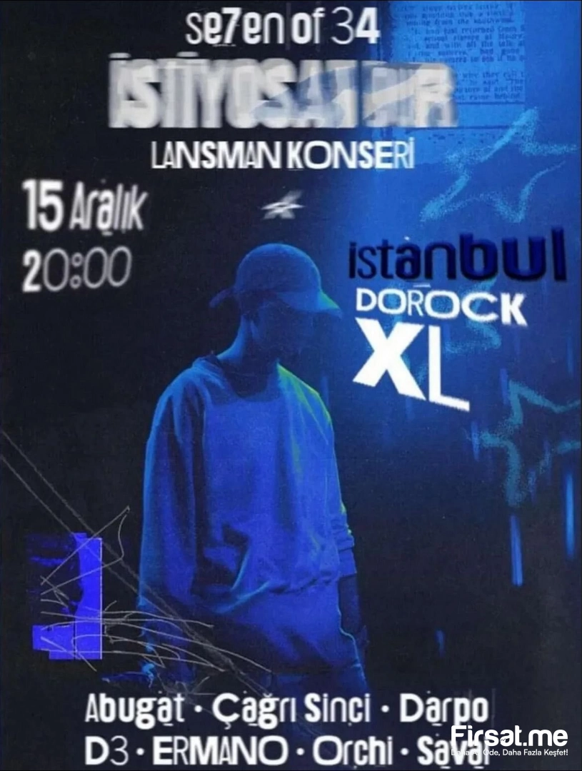 ’Se7en of 34’ Konser Bileti | Sepette %5 İndirim