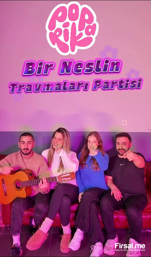 ’Poprika ile Bir Neslin Travmaları Partisi’ Bileti Dorock XL Kadıköy | Sepette %5 İndirim