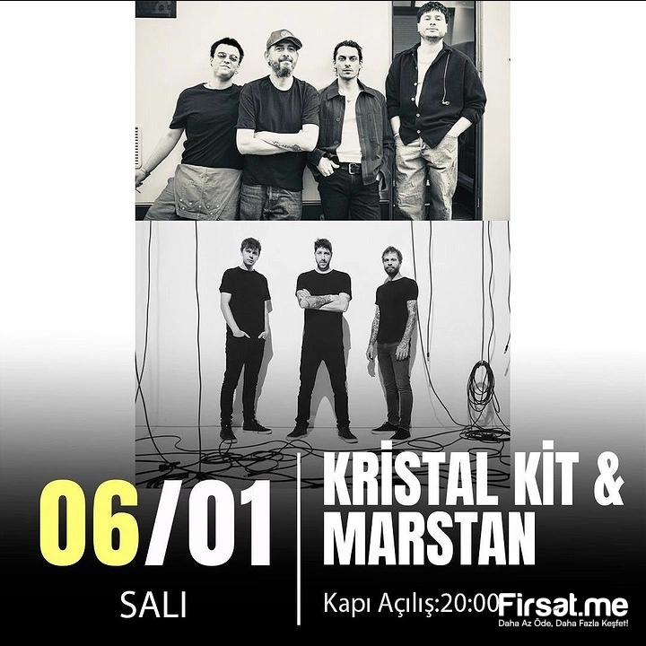 ’Marstan & Kristal Kit’ Konser Bileti | Sepette %5 İndirim