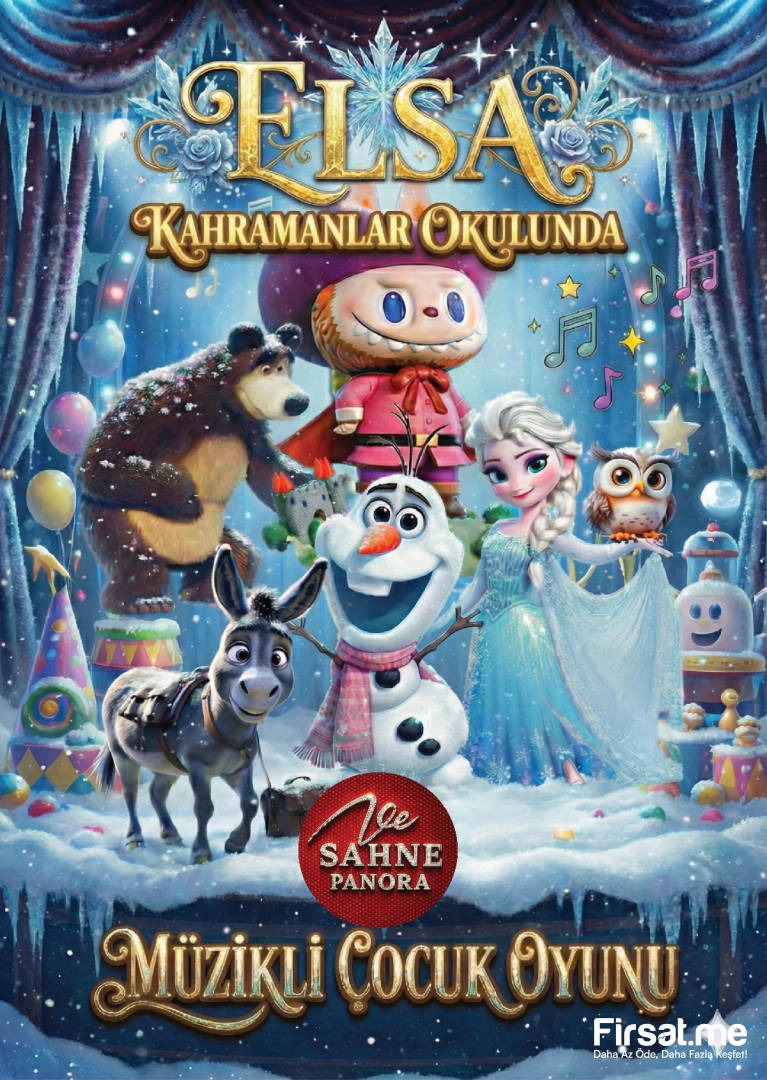 ’Elsa Kahramanlar Okulunda’ Çocuk Tiyatro Bileti