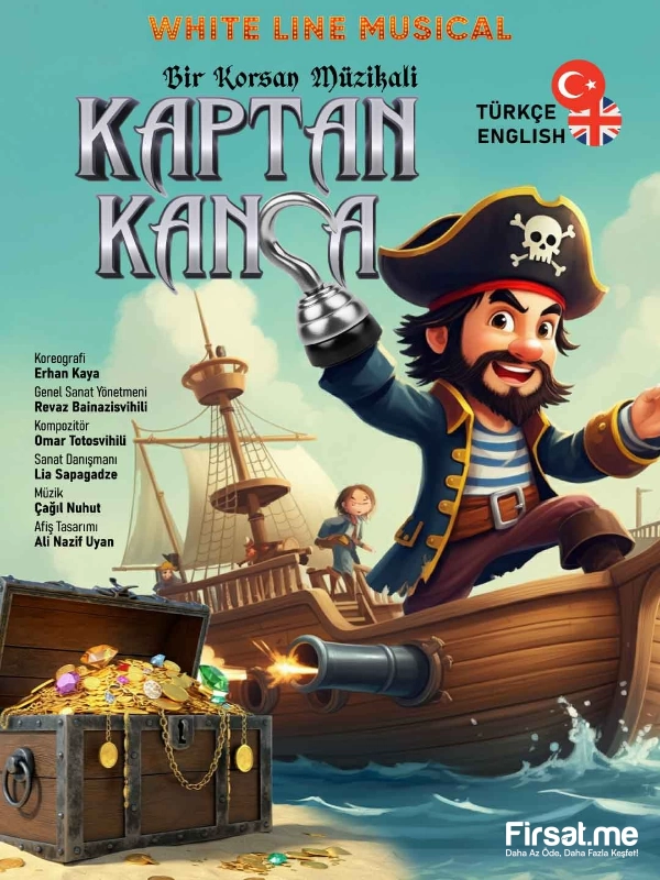 Kaptan Kanca - Captain Hook (Musical Children’s Circus Theater) Tiyatro Oyunu Bileti