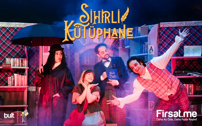 ’Sihirli Kütüphane’ Çocuk Tiyatro Oyunu Bileti