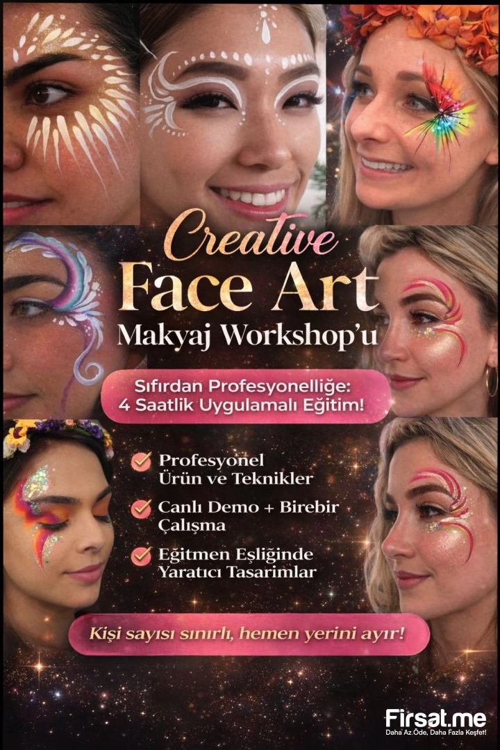 By Jeylo Beauty ile Festival ve Glitter Makyajı Workshop