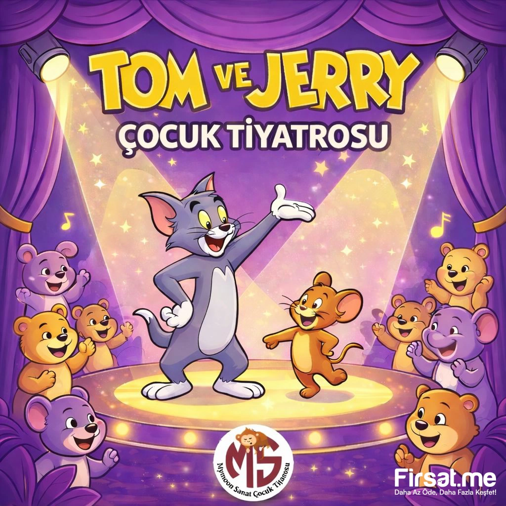 ’Tom ve Jerry’ Çocuk Tiyatro Oyunu Bileti