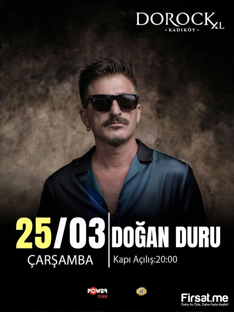 ’Doğan Duru’ Konser Bileti | Sepette %5 İndirim