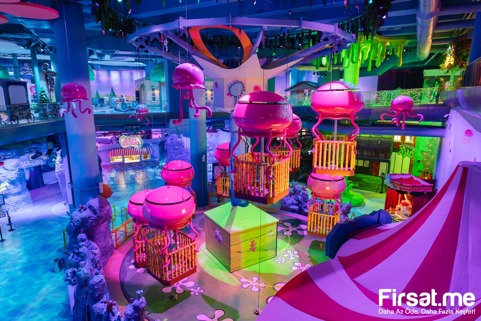 Nickelodeon Play! Tersane İstanbul Tema Park Giriş Bileti + 100 TL Migros Hediye Çeki