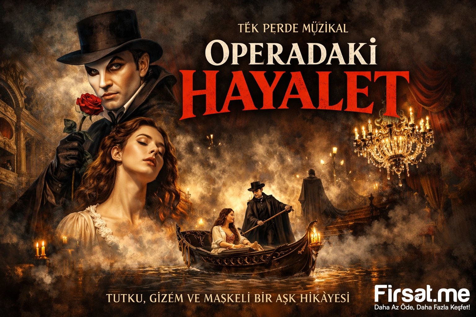 ’Operadaki Hayalet’ Tiyatro Oyunu Bileti