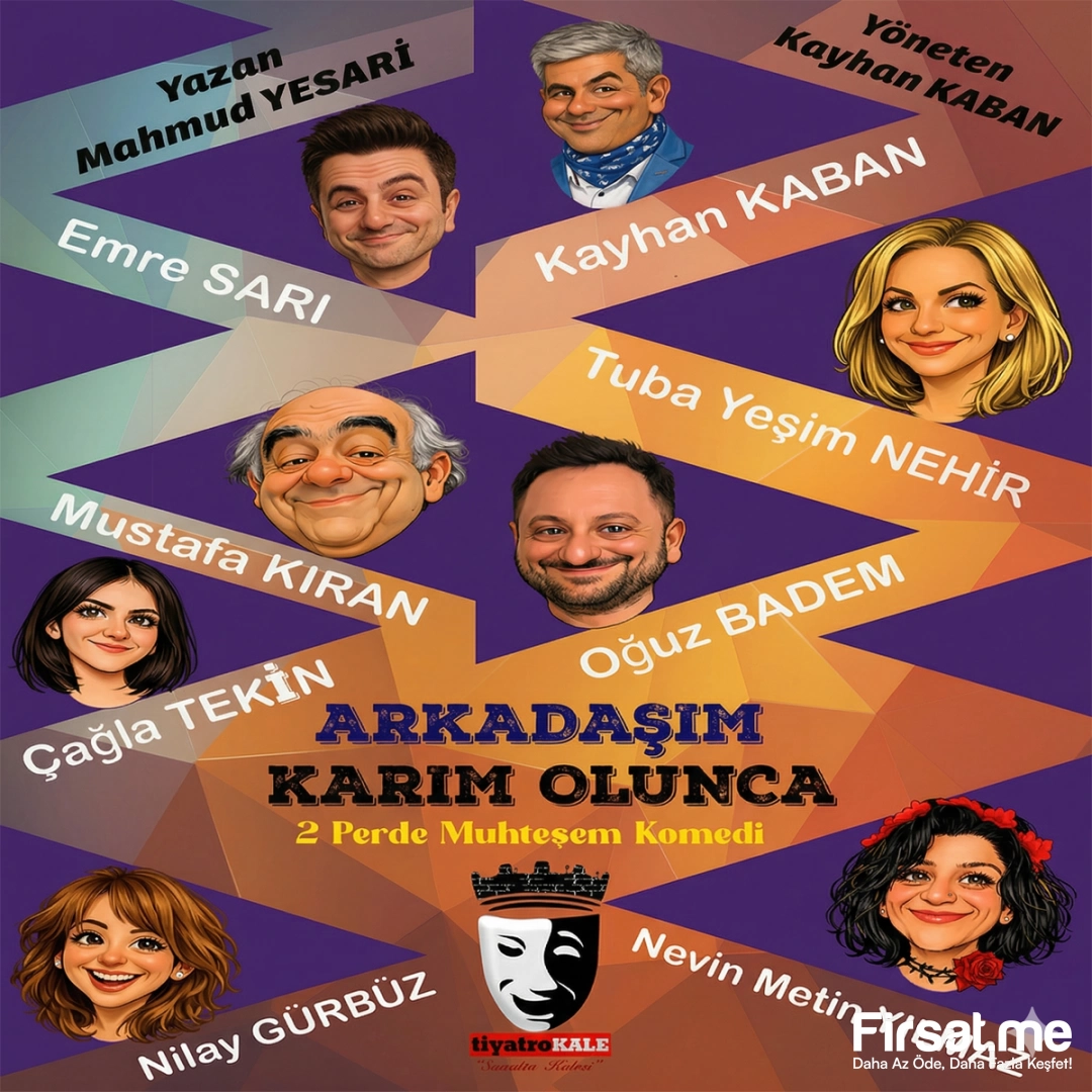 ’Arkadaşım Karım Olunca’ Tiyatro Oyunu Bileti