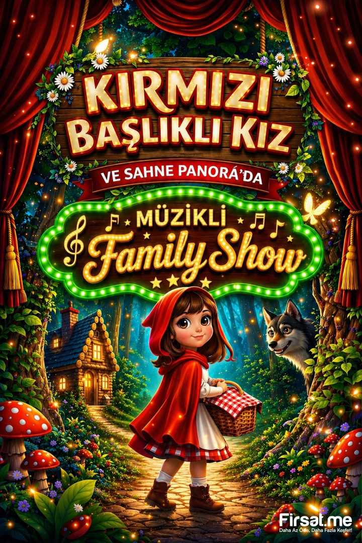 ’Kırmızı Başlıklı Kız’ Çocuk Tiyatro Bileti