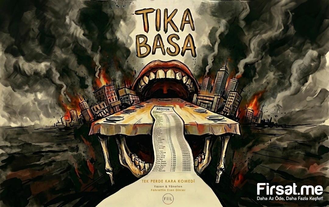 ’Tıka Basa’ Tiyatro Oyunu Bileti