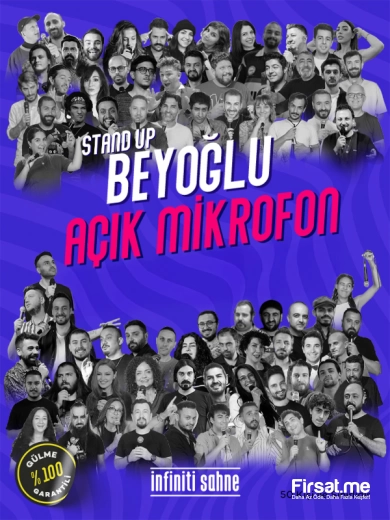 ’Beyoğlu Stand Up Açık Mikrofon Gecesi’ Gösteri Biletleri