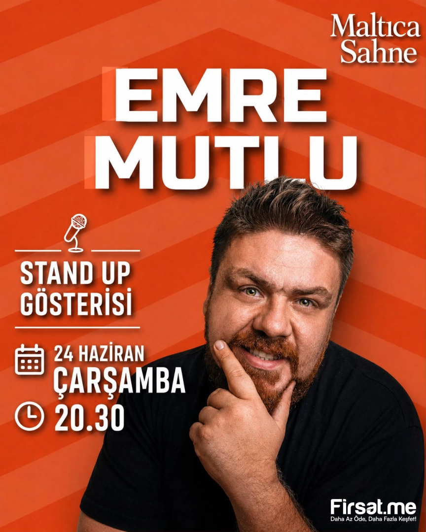 ’Emre Mutlu’ Stand Up Bileti | 1 Alana 1 Bedava