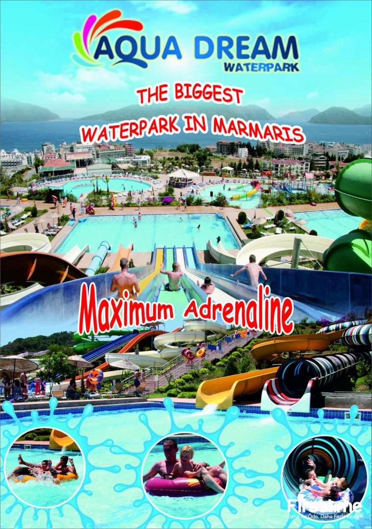 Marmaris Aqua Dream Water Park’ta Aquapark Giriş Bileti (Online Özel İndirim) (8 Haziran’da Açılıyor!)
