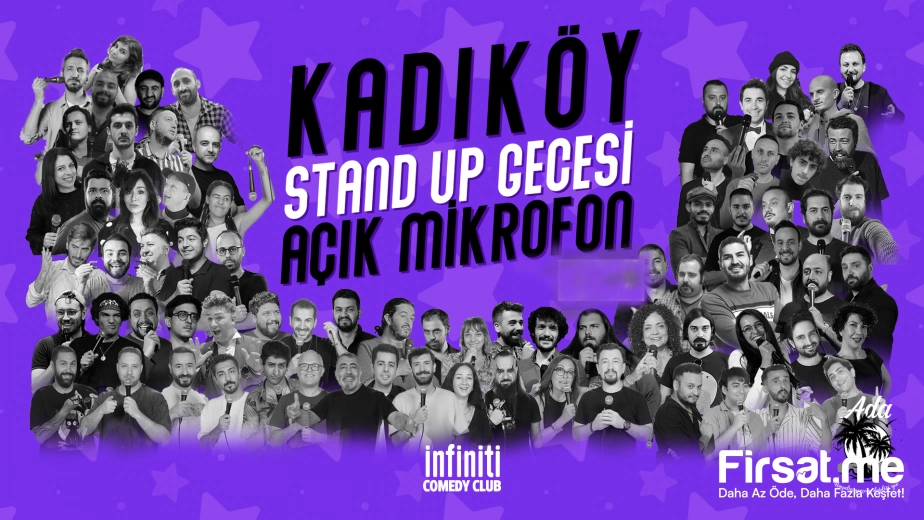 ’Kadıköy Stand-up Gecesi Açık Mikrofon’ Bileti