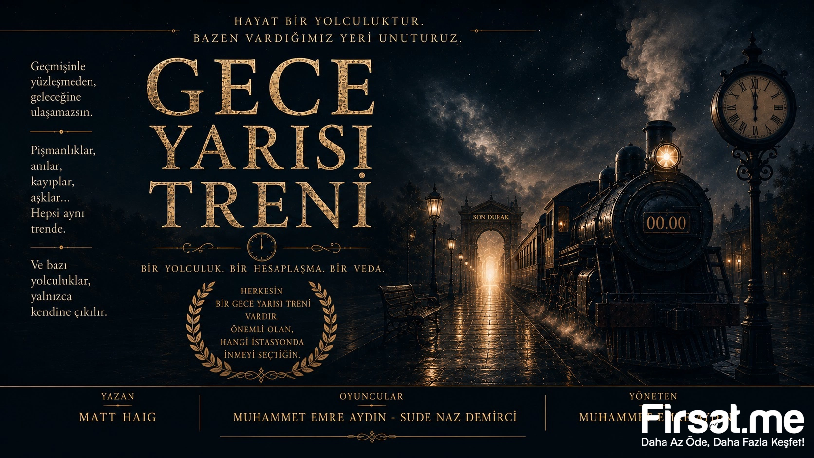 ’Gece Yarısı Treni’ Tiyatro Oyunu Bileti
