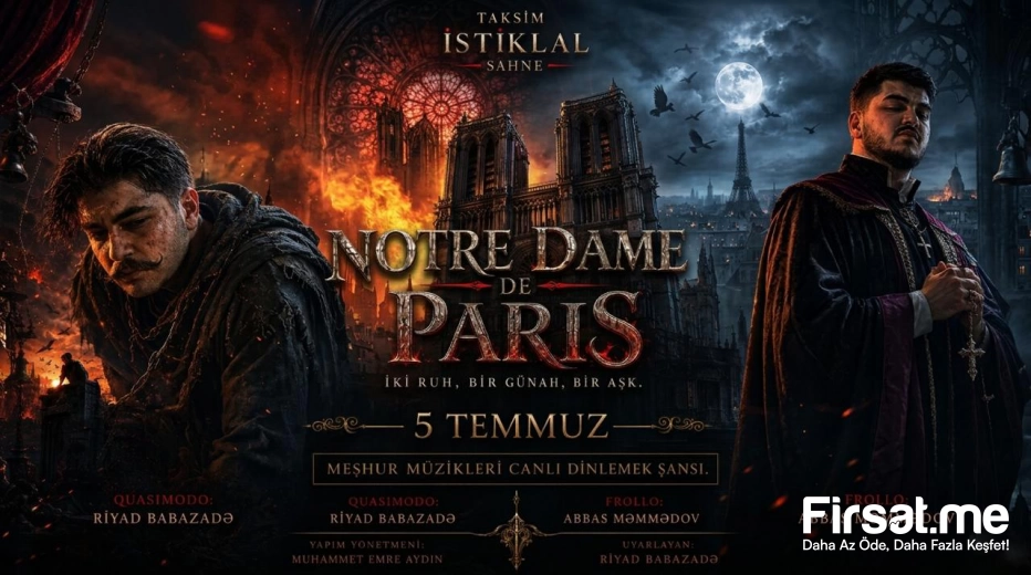 ’Quasimodo Müzikali’ Gösteri Bileti