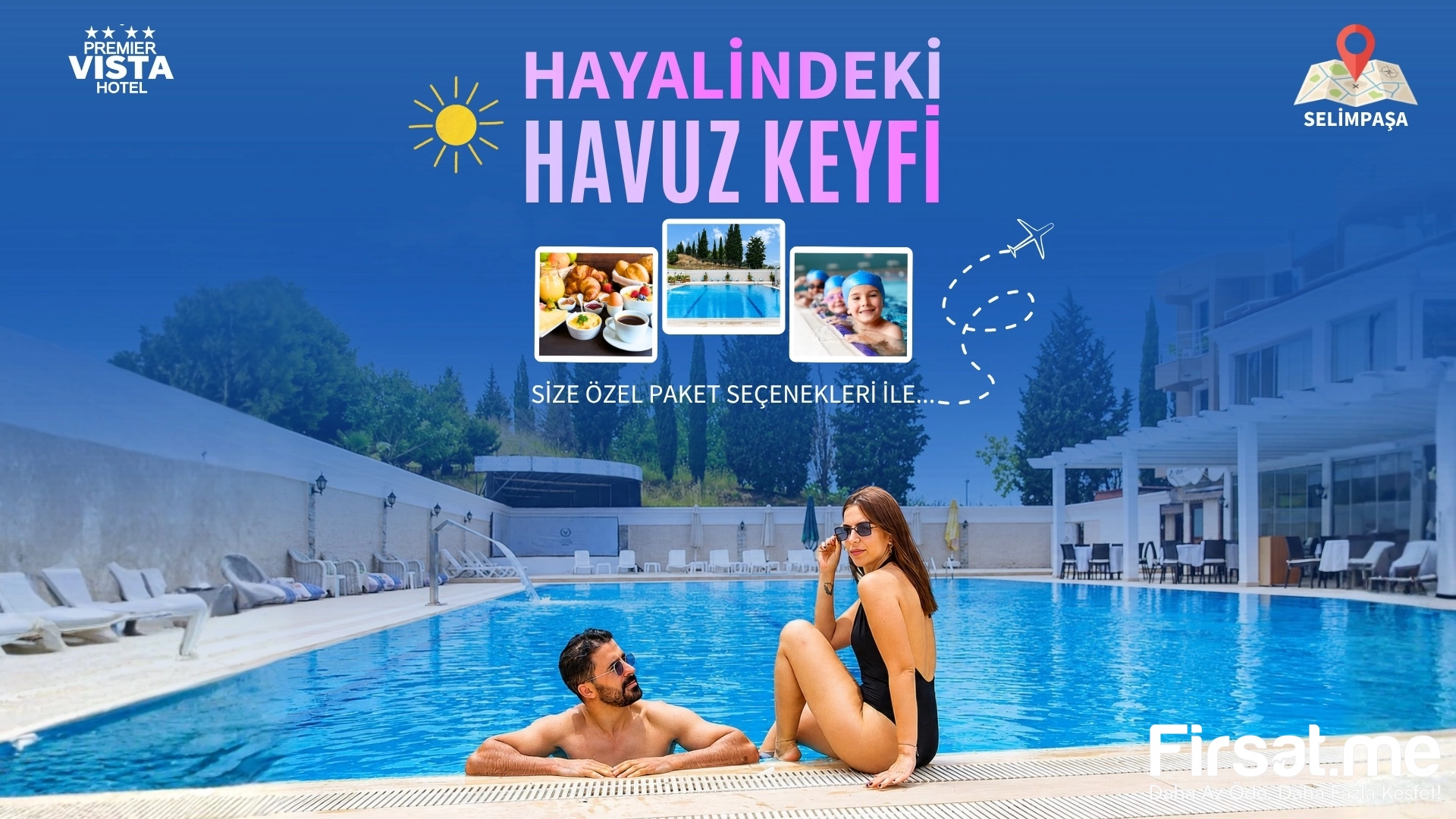 Selimpaşa Premier Vista Hotel’de Günübirlik Havuz Paketleri