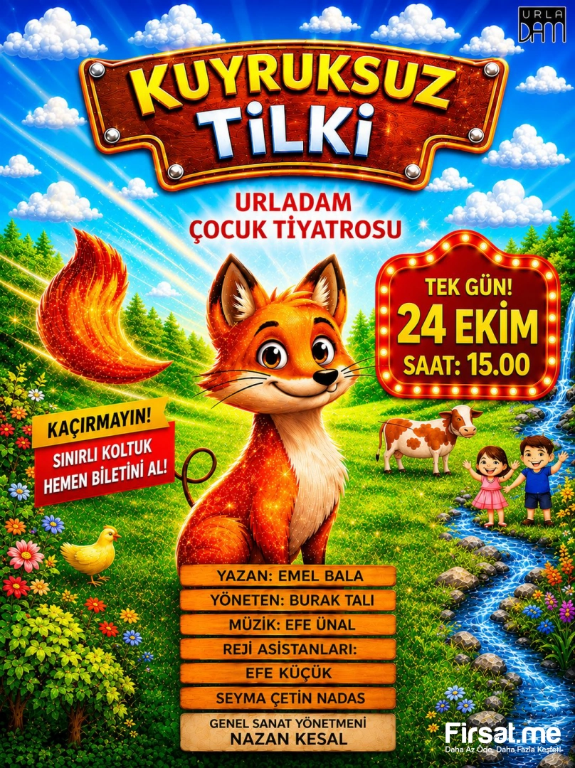’Kuyruksuz Tilki ’ Çocuk Tiyatro Bileti