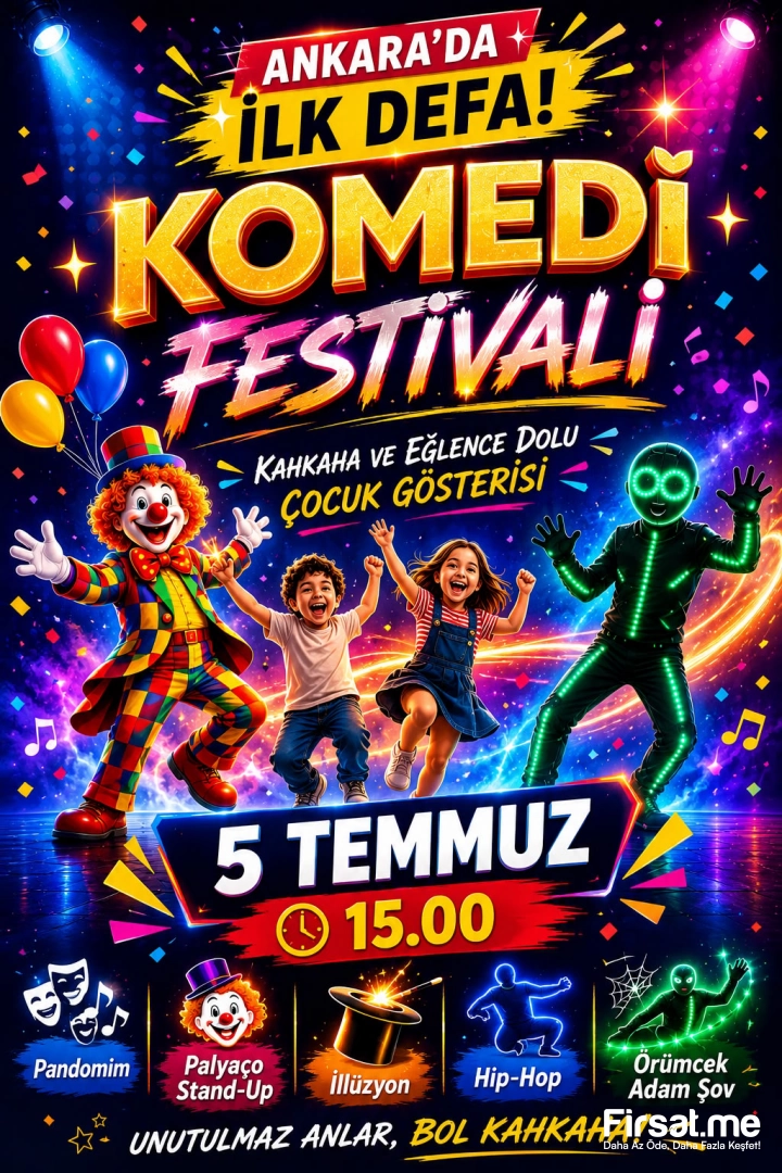 ’Komedi Festivali’ Çocuk Tiyatro Bileti