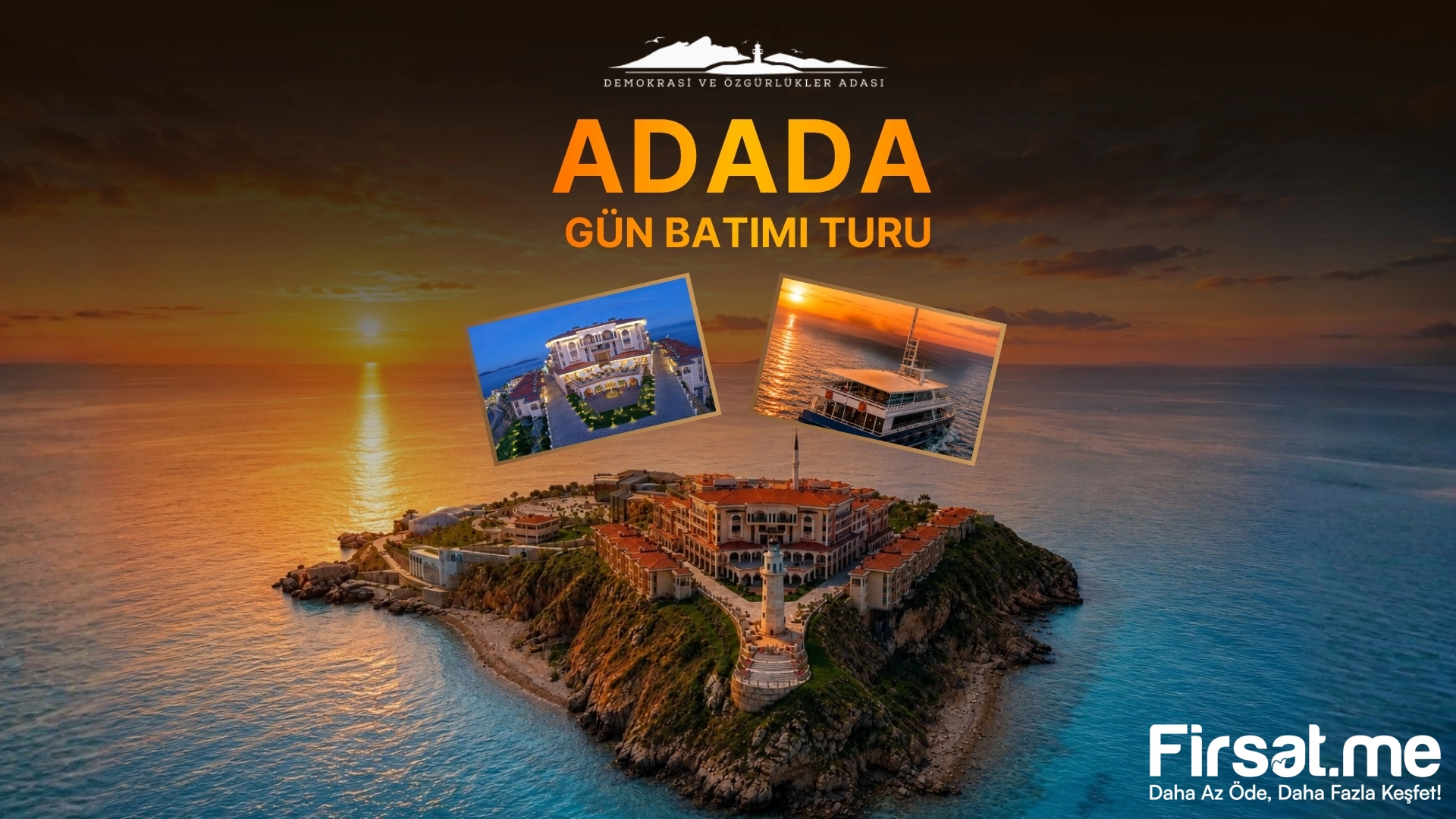 Demokrasi ve Özgürlükler Adası’nda Gün Batımı Turu