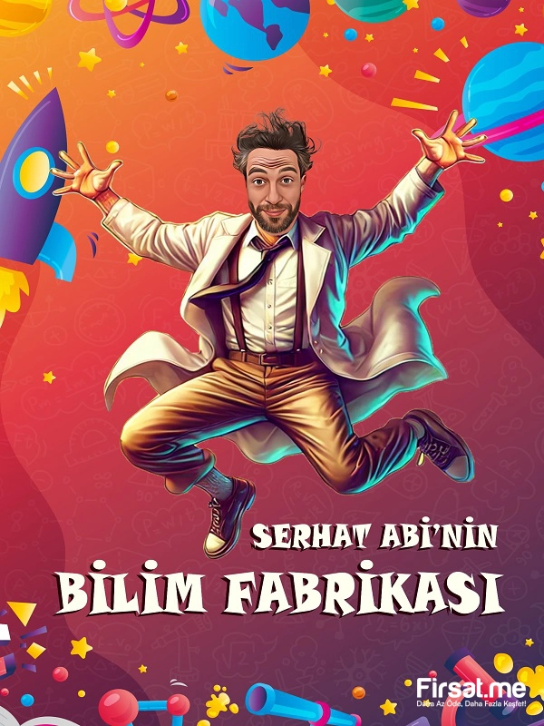 ’Serhat Abi’nin Bilim Fabrikası’ Çocuk Tiyatro Oyunu Bileti