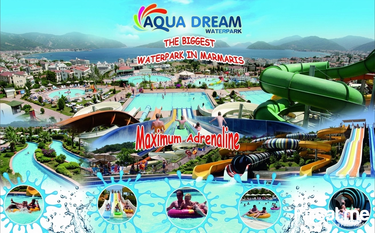 Marmaris Aqua Dream Water Park’ta Aquapark Giriş Bileti (Online Özel İndirim)