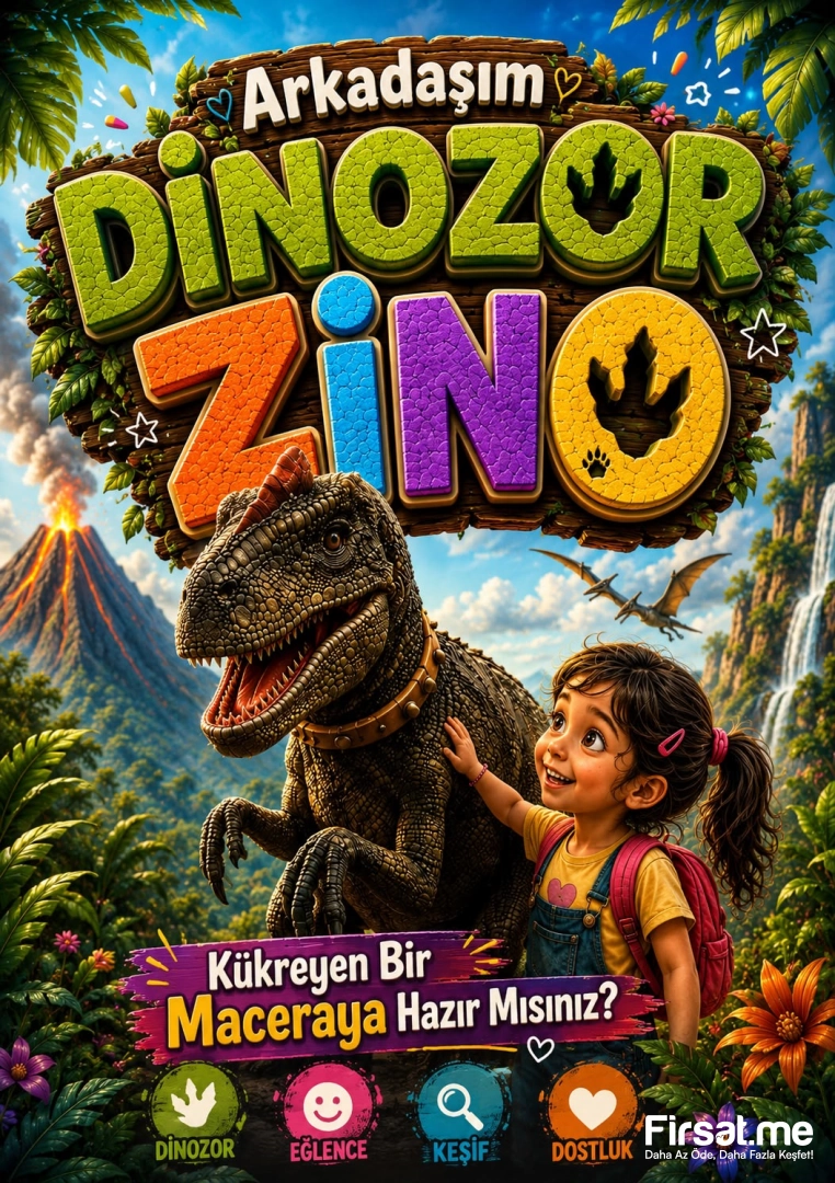 ’Arkadaşım Dinozor Zino’ Çocuk Tiyatro Oyunu Bileti