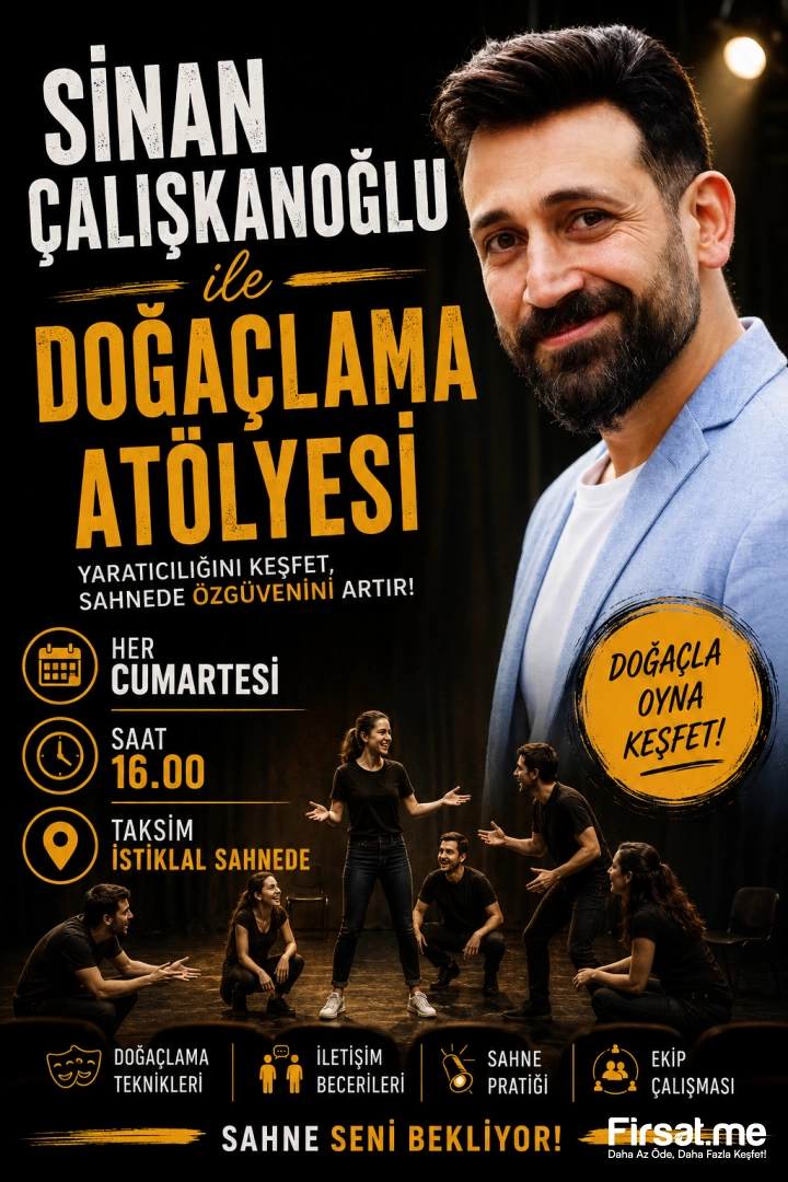 Sinan Çalışkanoğlu ile Doğaçlama Atölyesi Bileti