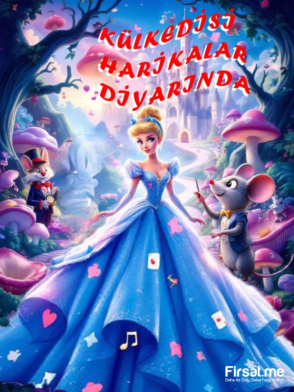 Çocuklarınız için ’Külkedisi Harikalar Diyarında’ Tiyatro Oyun Bileti