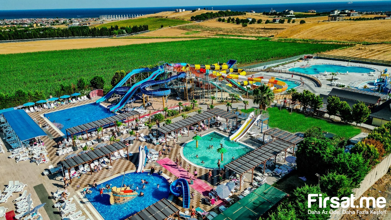 5 Yıldızlı Silivri Eser Diamond Hotel & Spa’da Açık Havuz ve Aquapark Keyfi