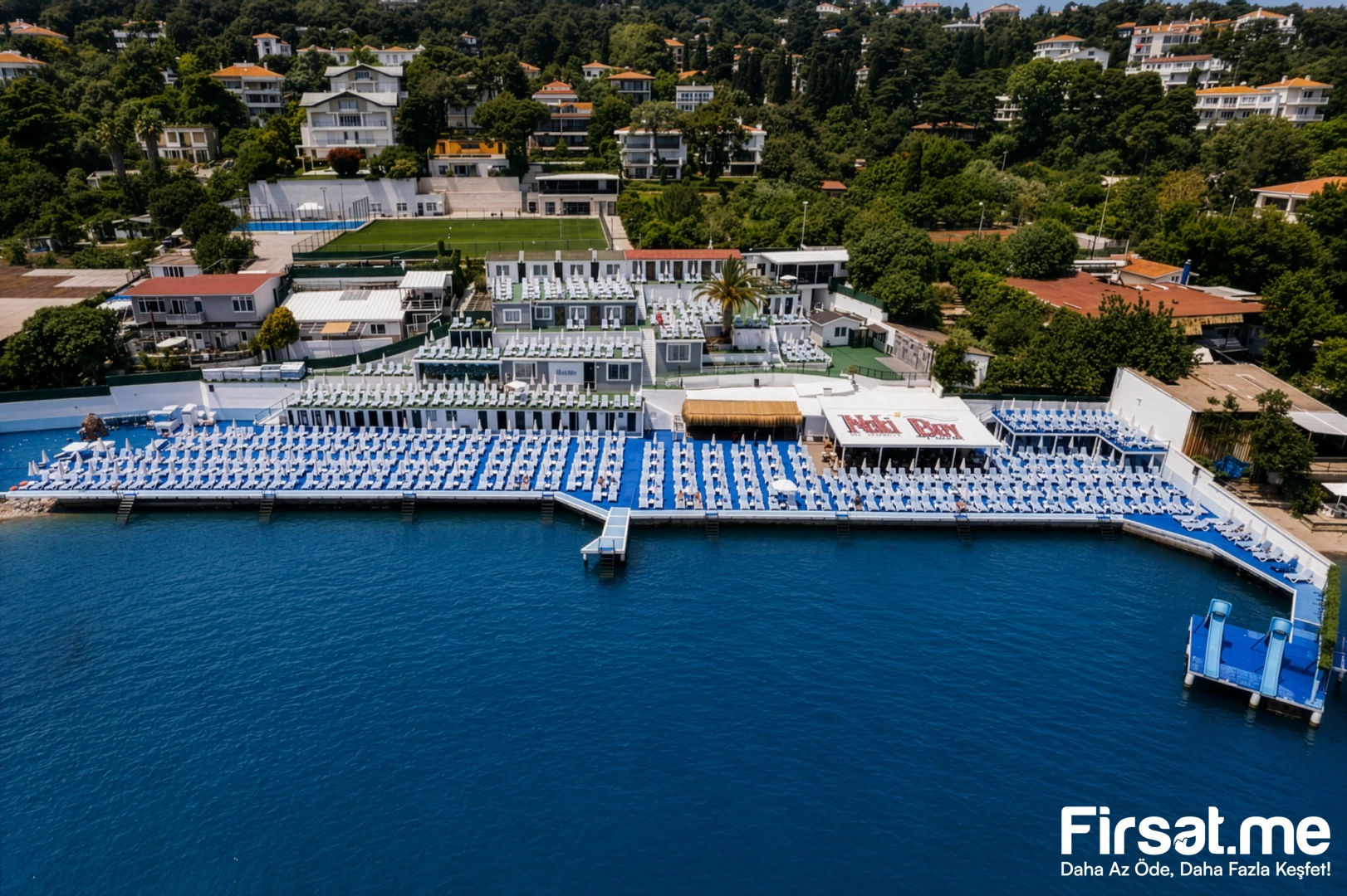 Büyükada Nakibey Plajı Şezlong ve Şemsiye Dahil Giriş Bileti (Online Özel İndirim)