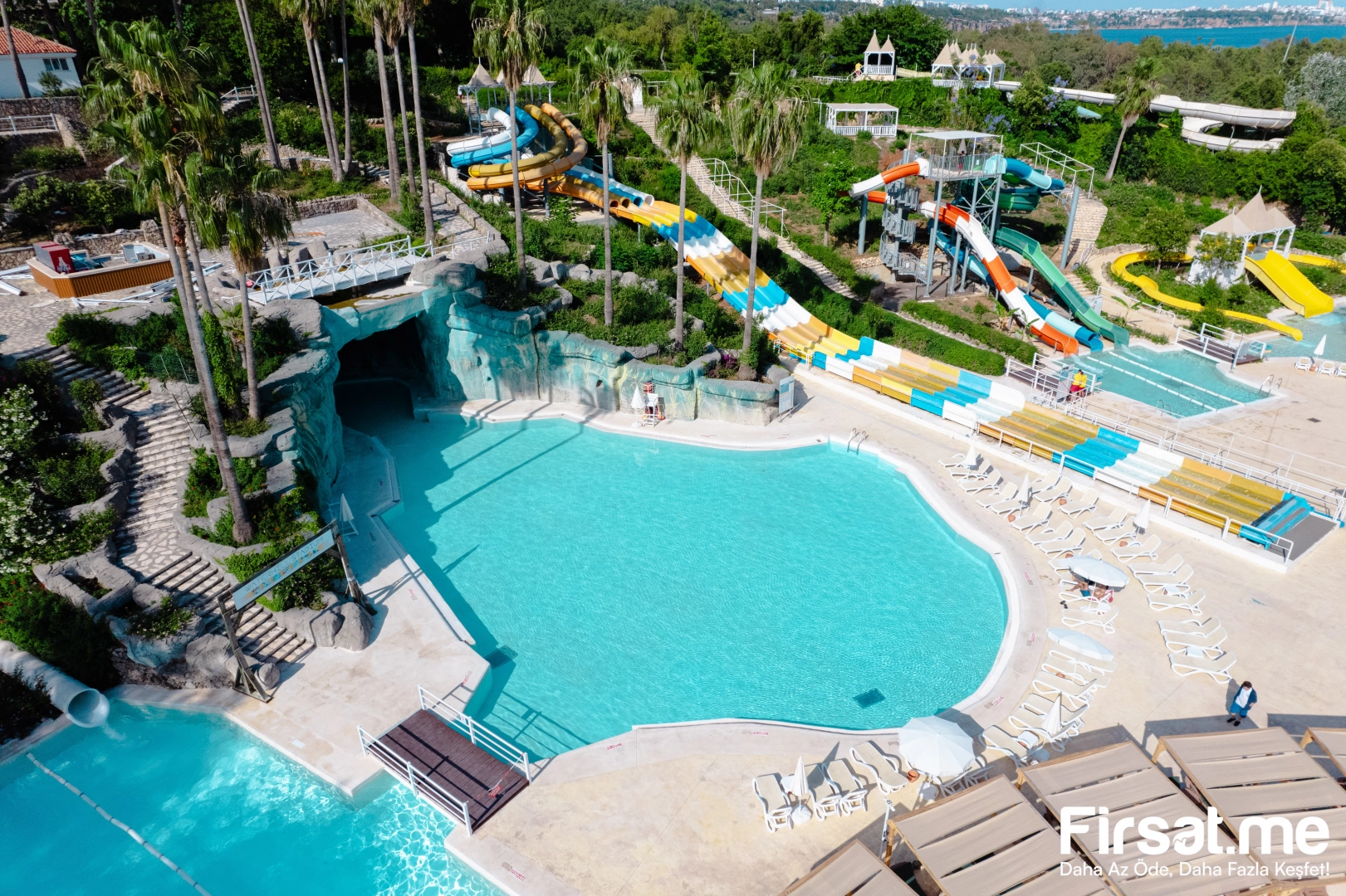 Waterhill Park Antalya Aquapark Yemek Dahil Giriş Bileti (Online Özel İndirim)