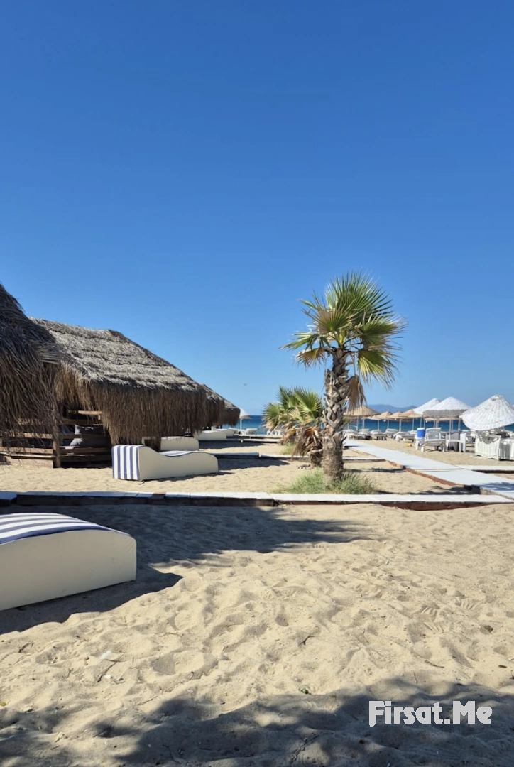 Lagada Beach Sarımsaklı’da, İçecek Dahil Tüm Gün Plaj Giriş Bileti (Online Özel İndirim)