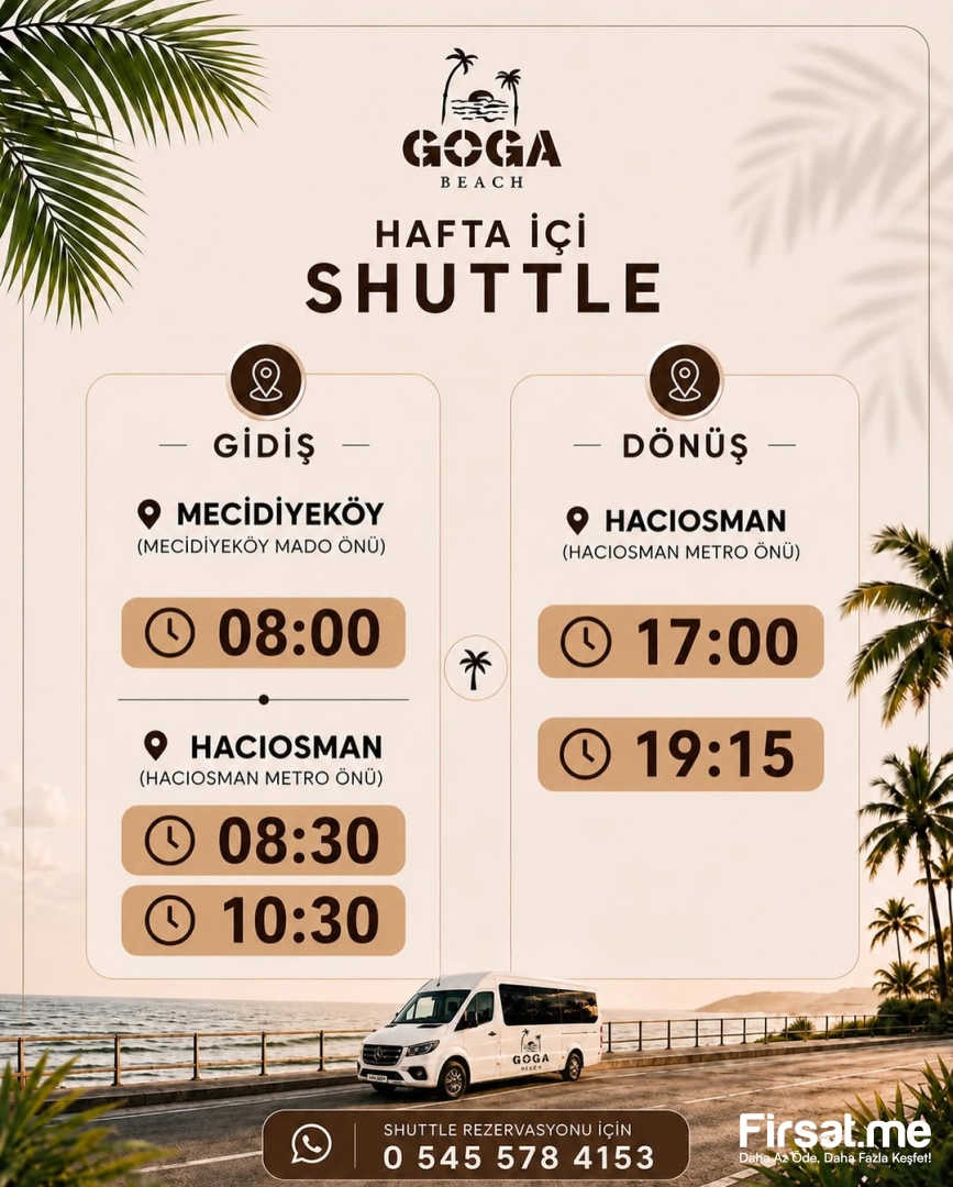 Goga Beach Kilyos, Plaj Giriş Bileti (Online Özel İndirim)